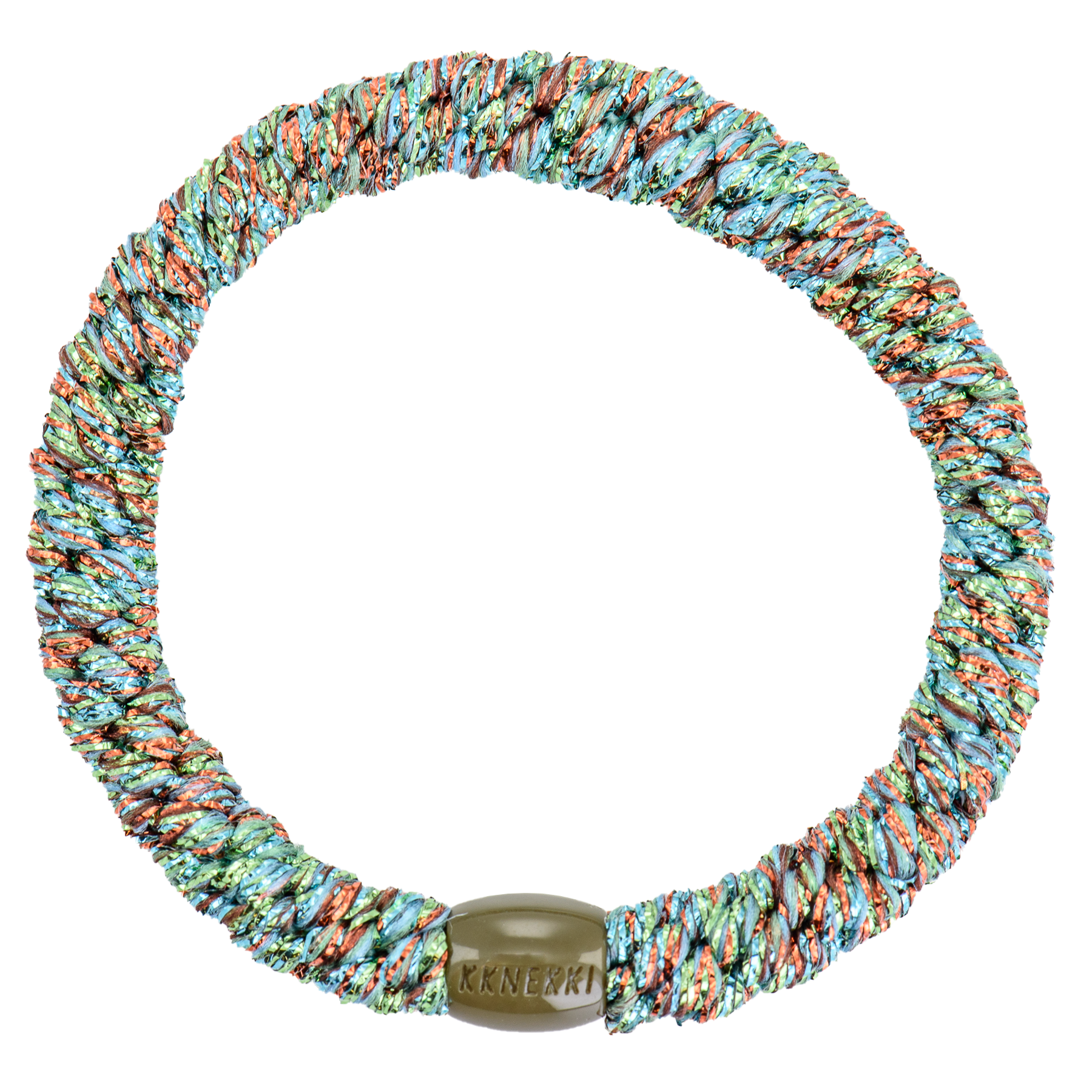 KKNEKKI Coral Green Glitter