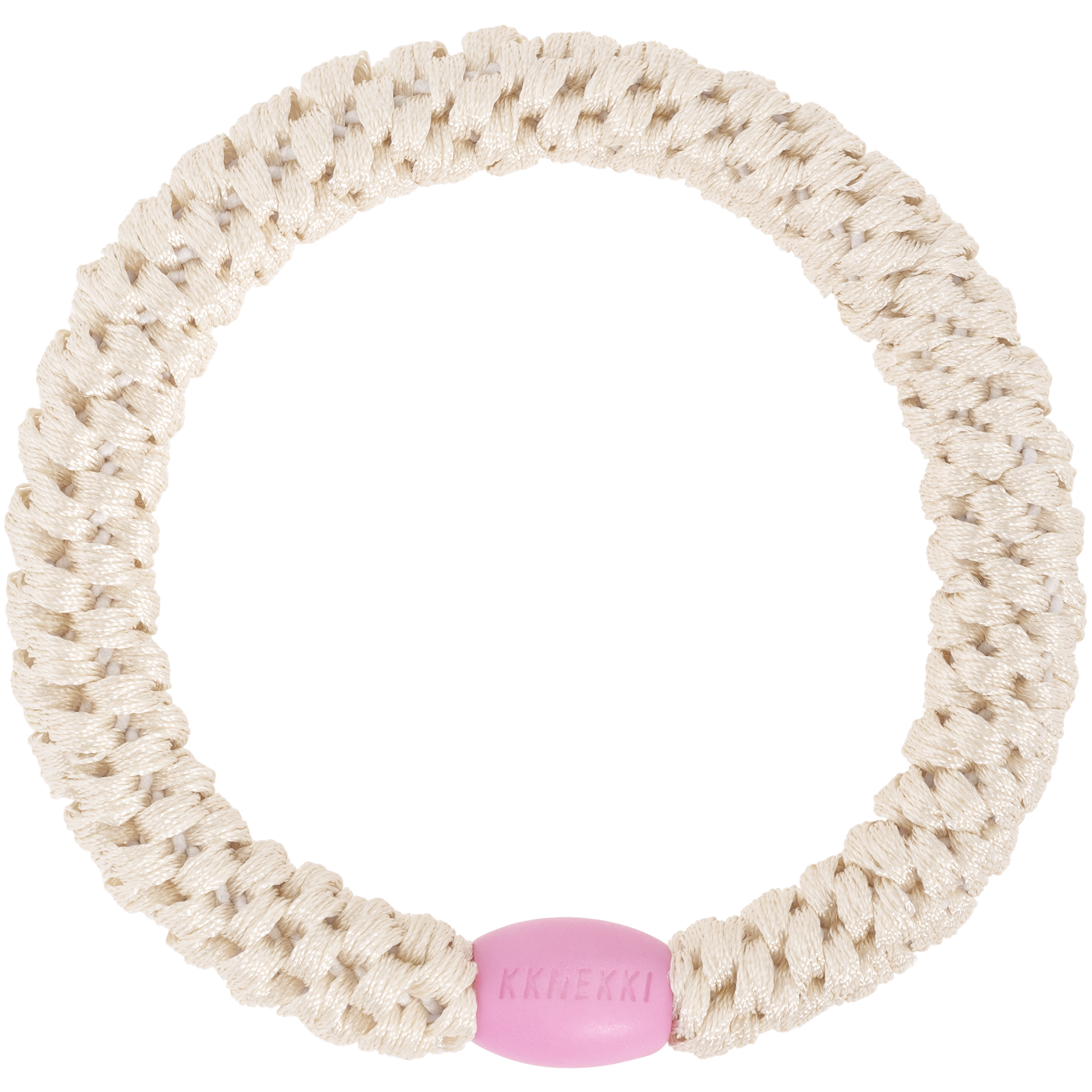 KKNEKKI Ivory Pink Bead