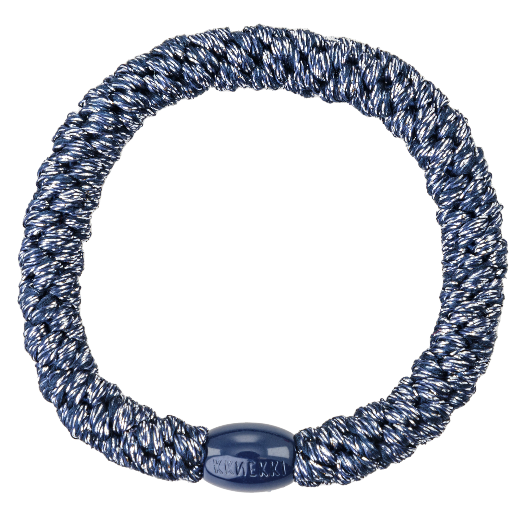 KKNEKKI Navy Silver Glitter