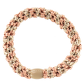 KKNEKKI Peach Coral-Beige glitter stripe