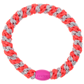 KKNEKKI Pink Neon Silver Glitter Stripe