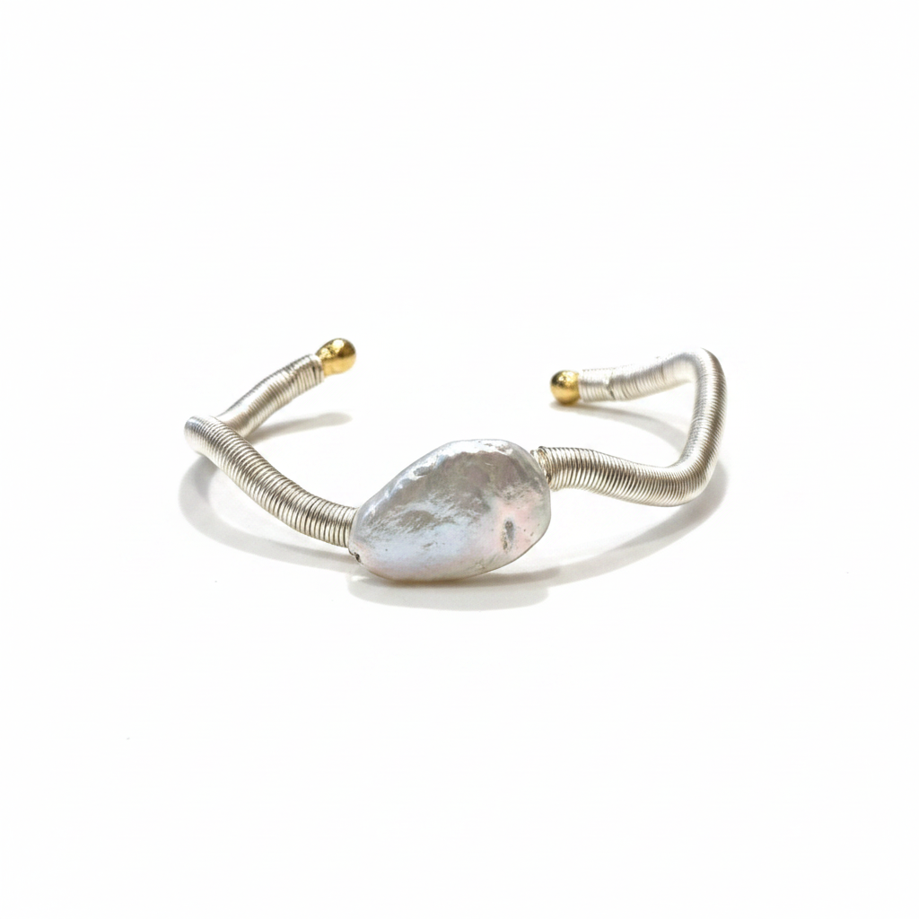Pulsera perla barroca