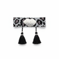 Pulsera plateada boca